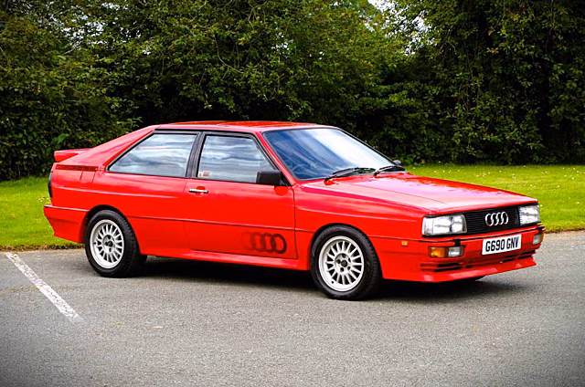 На торги выставлен 35-летний спорткар Audi Quattro в прекрасном состоянии