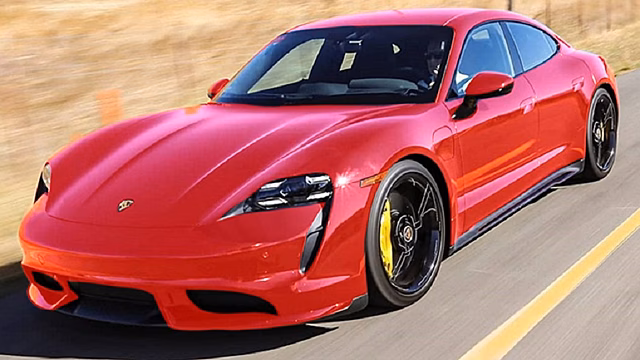 Продемонстрированы первые изображения Porsche Taycan в серийной версии