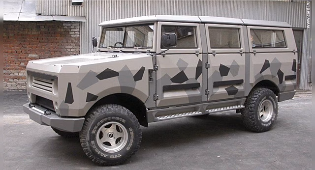 В Сети показали УАЗ «Карди», который вполне сошел бы за Hummer