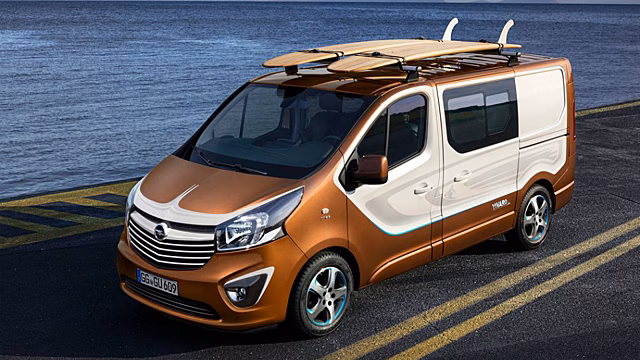Opel выпустил минивэн для серферов