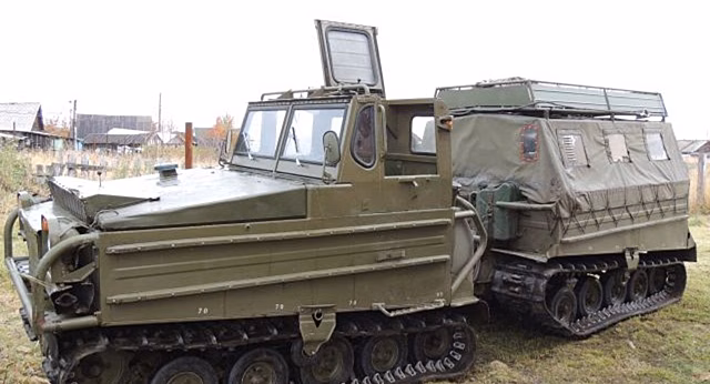 Уникальный шведский военный вездеход продается в России
