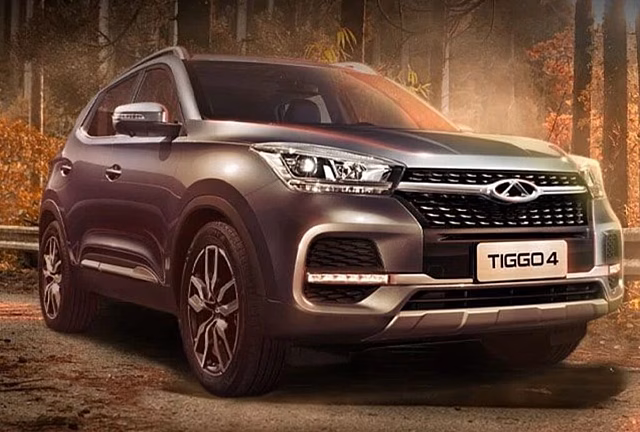 Chery Tiggo 4 снова подорожал на 10 тысяч рублей в пяти комплектациях из семи в РФ