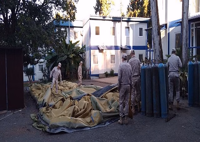 Врачи мобильного госпиталя ЮВО покинули Абхазию, оказав помощь более 2 тыс. жителям республики