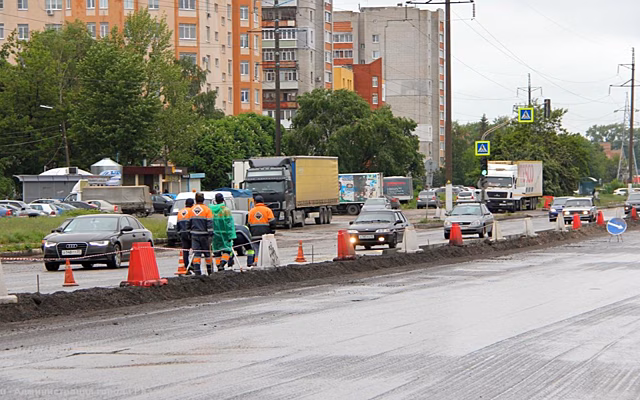 В Рязани приступили к ремонту дорог на двух улицах