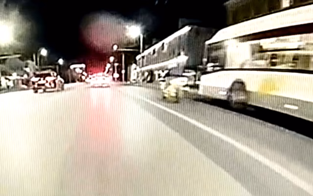 Появилось видео со смертельной аварии на Первомайском проспекте в Рязани