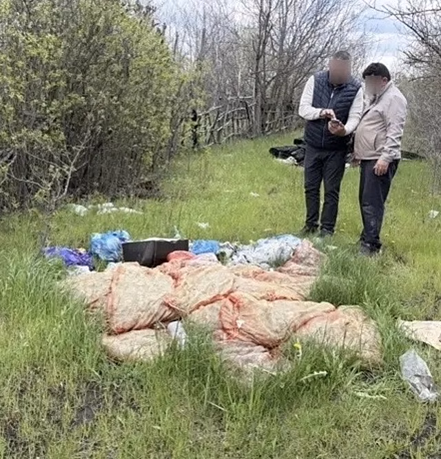 В Шахтах нарушителя заставили ликвидировать свалку в садоводческом товариществе