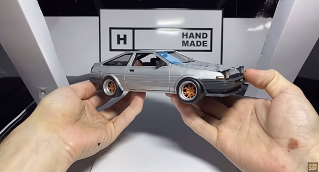 Toyota из пластилина: мельчайшая детализация и невероятная красота