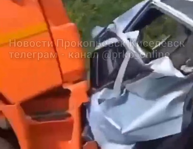 Очевидец: смертельная авария с КАМАЗом произошла в Прокопьевском округе Кузбасса