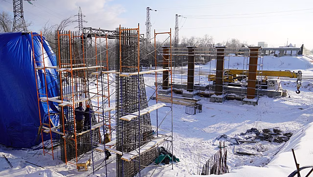 Строительство путепровода в Оренбурге завершат к ноябрю этого года