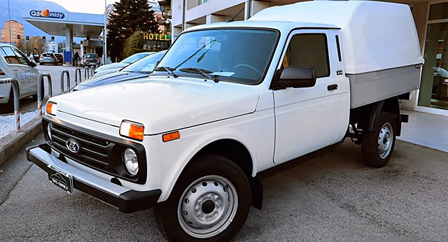 В Италии продают пикап Lada Niva почти за 2 000 000 рублей