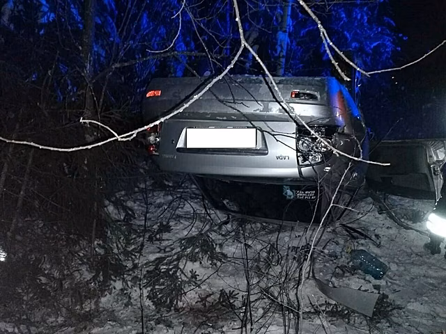 В Омутнинском районе пострадала женщина в ДТП с пьяным водителем