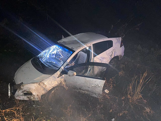 Автомобиль наехал на препятствие в городском округе Электросталь