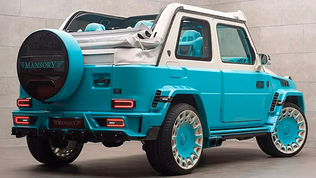 Mansory превратила Mercedes-AMG G63 в кабриолет без крыши