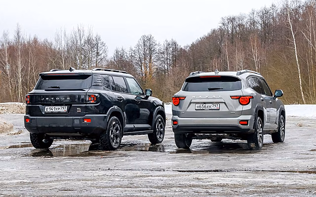 Haval H7 и Jetour T1 — тест в цифрах