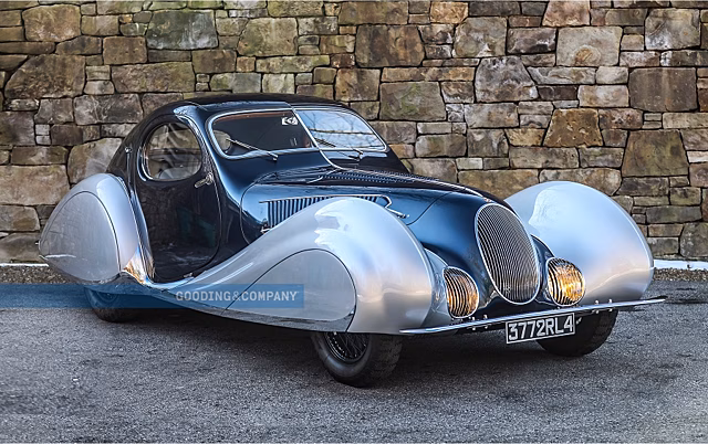 Единственный в мире Talbot Lago 1937 года выставят на аукционе в США