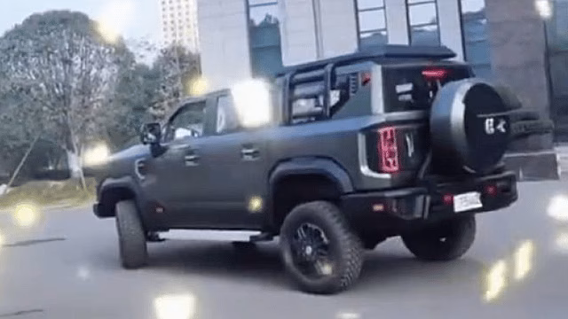 Китайский аналог Hummer замечен на испытаниях без камуфляжа