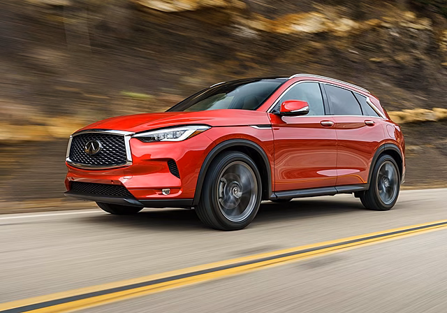 Названы рублевые цены на новый Infiniti QX50