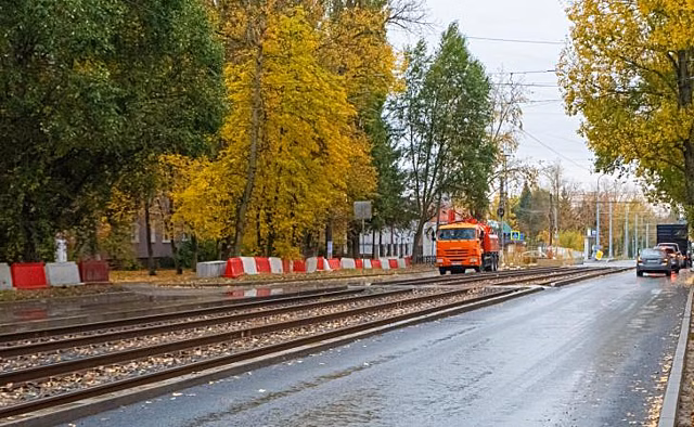 В Курске на улице 2-я Рабочая отремонтировали дорогу