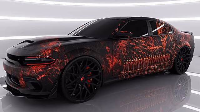 Показан концепт Dodge Charger с двигателем Demon 170