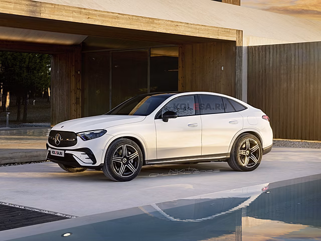 Новый Mercedes-Benz GLC Coupe: первые изображения