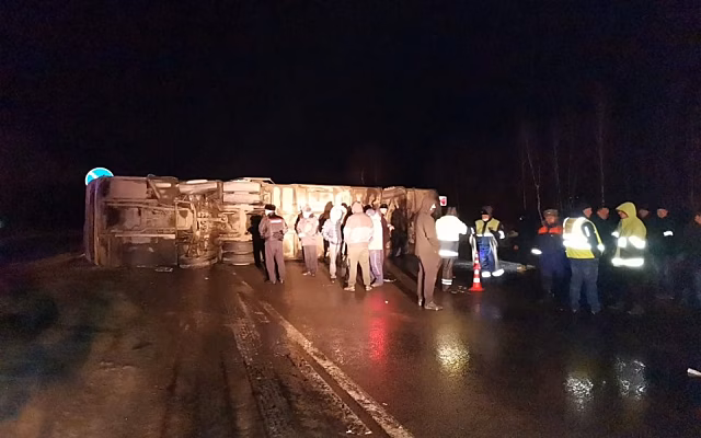 СМИ: ДТП с участием автобуса в Спасском районе было не первым на трассе за час