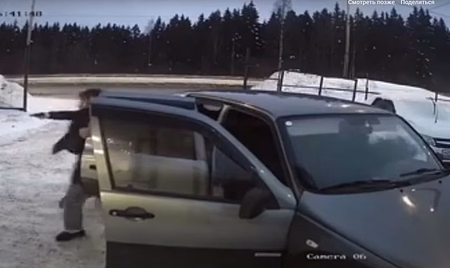 В Сети появилось видео разборки со стрельбой на парковке в Петрозаводске