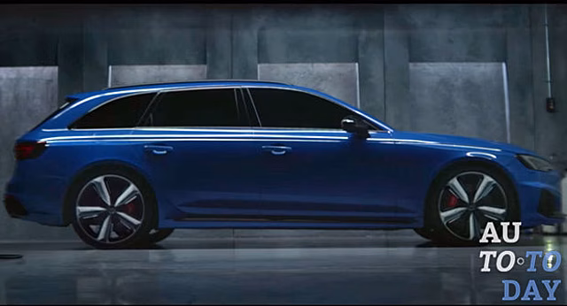 Новый Audi RS4 Avant стал участником интригующего видеоролика