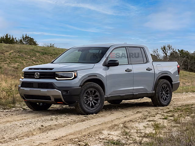 Новый пикап Honda Ridgeline: первые изображения