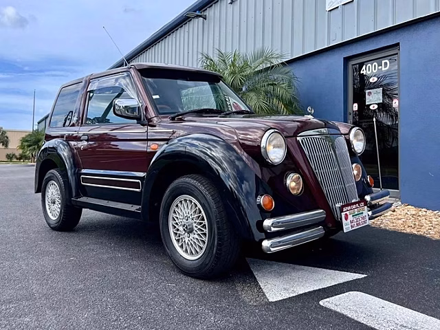 Невероятно редкий Mitsubishi Pajero Junior Flying Pug с ретро-дизайном выставили на продажу