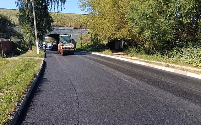 В Скопине отремонтировали дороги на шести улицах