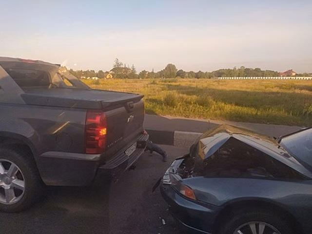 В Калининграде из-за аварии на ул. Невского образовалась двухкилометровая пробка