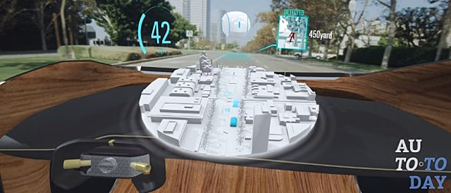 Технология Nissan Invisible-to-Visable может смотреть сквозь здания