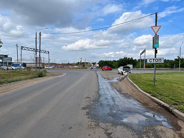 В аварии на Загородном шоссе пострадал 4-летний ребенок
