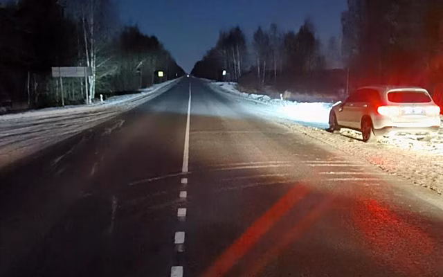 В Клепиковском районе москвич на Mercedes-Benz сбил мужчину