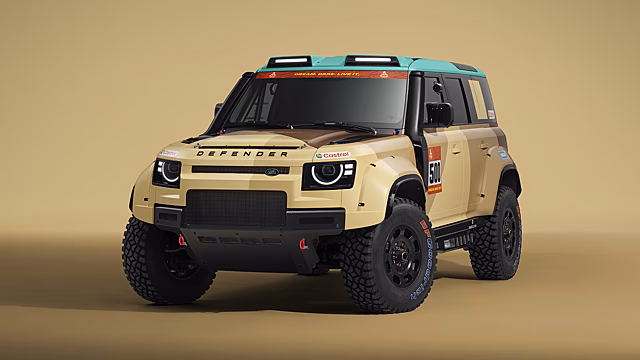 Представлена спецверсия Land Rover Defender. Эта машина примет участие в «Дакаре»