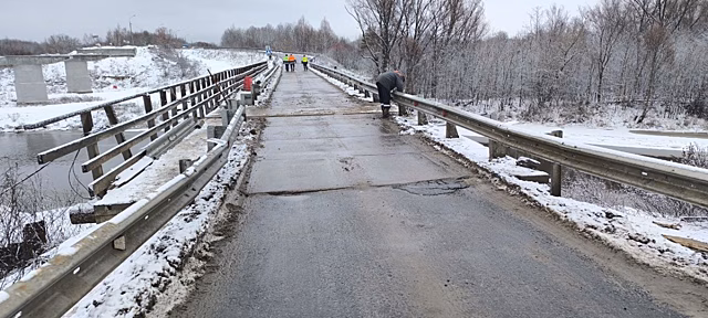Мост на трассе в Нижегородской области перекрывают из-за срочного ремонта