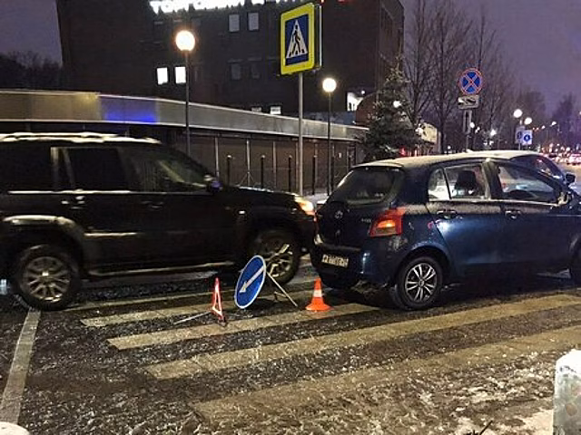 На Баранова автомобилистка сбила двух пенсионеров