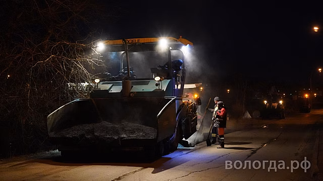 На более чем 60 тыс. кв. метров асфальта выполнили ремонт в Вологде