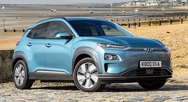В Южной Корее сняли с конвейера электрокар Hyundai Kona EV