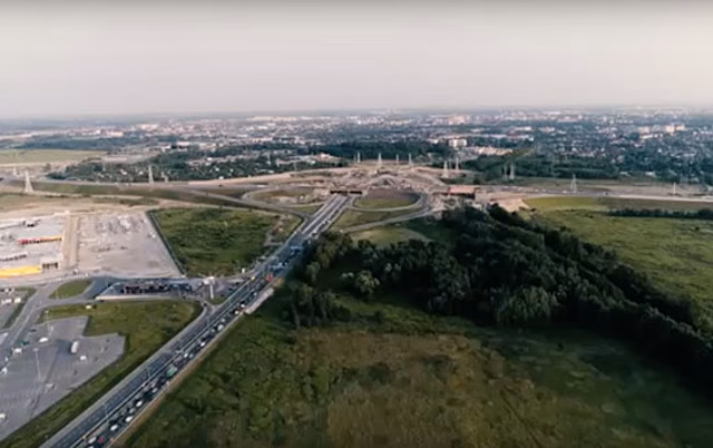 Как выглядит развязка на ул. Невского за три месяца до открытия
