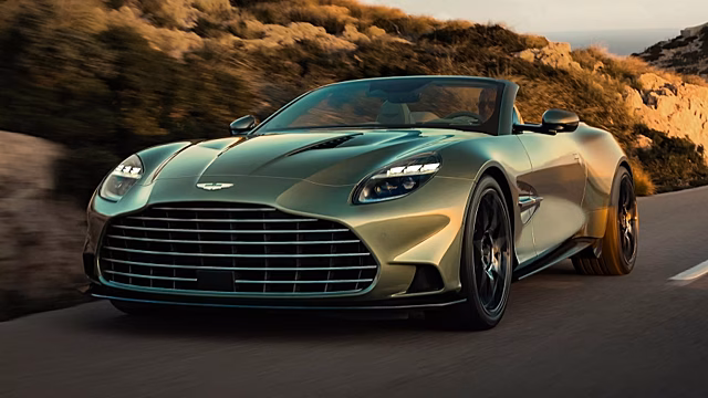 Aston Martin Vanquish Volante стал самым быстрым и мощным в мире переднемоторным кабриолетом