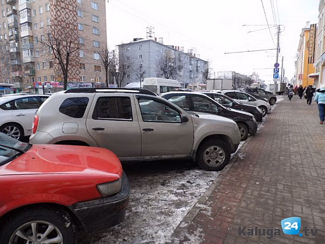 Техобслуживание платных парковок обойдется Калуге в семь миллионов