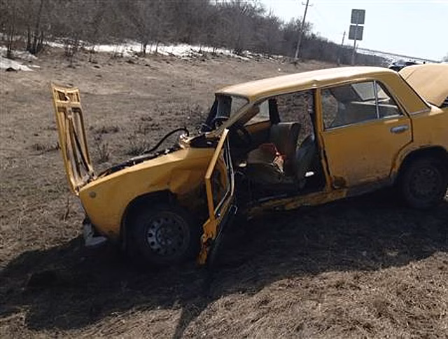 В Кошкинском районе столкнулись иномарка и отечественный автомобиль