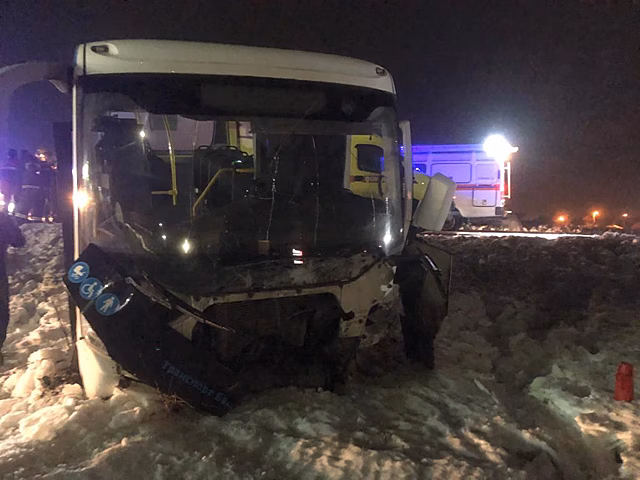 В Башкирии в ДТП с автобусом погиб человек