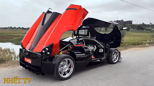 Во Вьетнаме создали реплику Pagani с деталями Daewoo