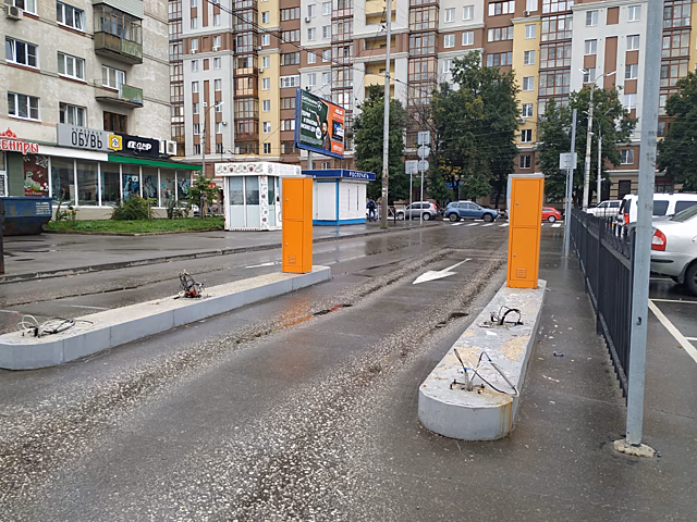 Возле вокзала Рязань-1 демонтировали платную парковку