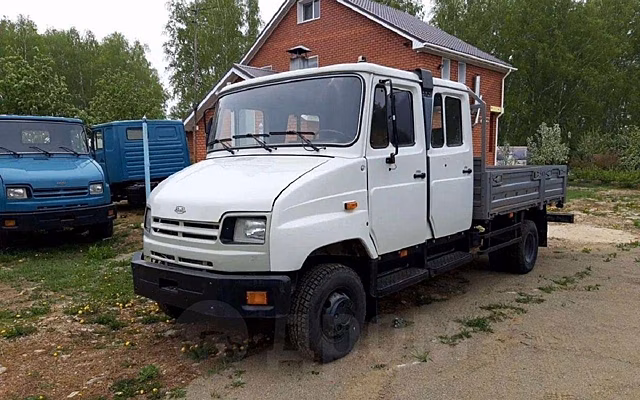 7 мест, дизель, без пробега — продается редкий ЗИЛ Бычок!