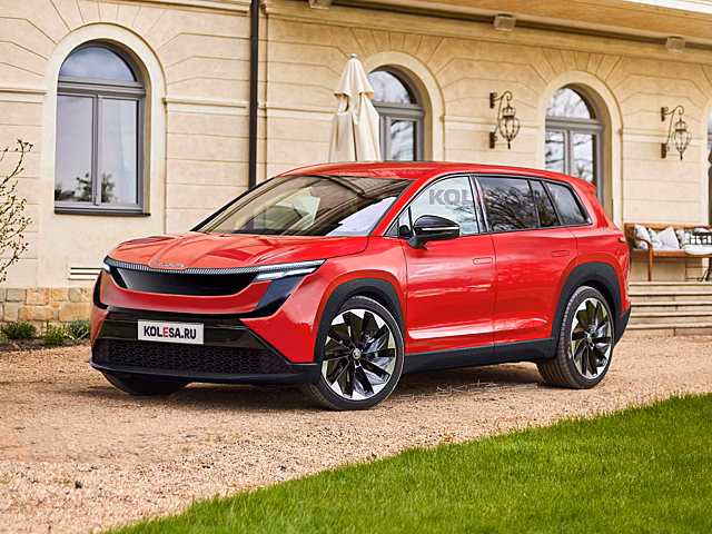 Новый флагманский кроссовер Skoda: первые изображения