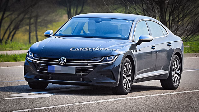 Появились фотографии обновленного Volkswagen Arteon
