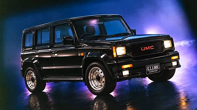 Ателье C.L.Link переделало Suzuki Jimny Nomade под стиль GMC Typhoon 90-х годов